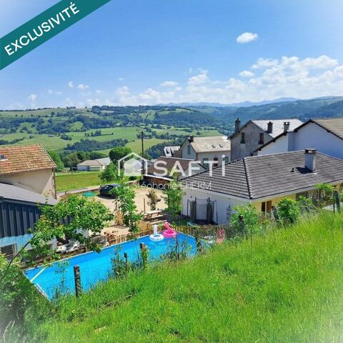 Ensemble immobilier d'exception, alliant &eacute;l&eacute;gance et modernit&eacute;. 384000 15310 Saint-cernin