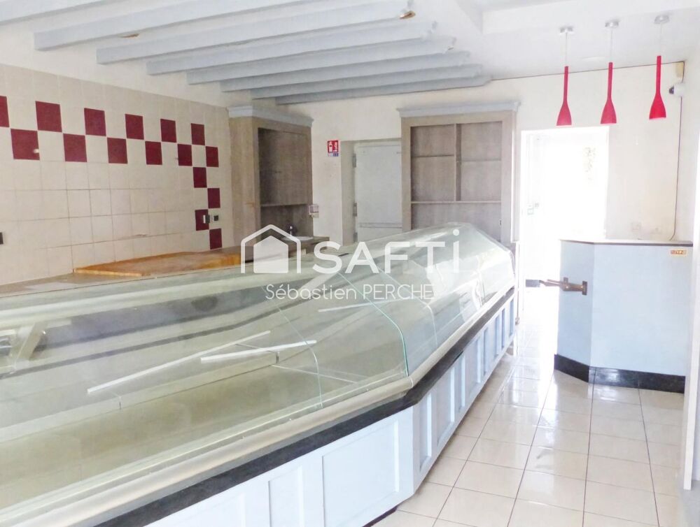A louer maison 153m² avec local commercial 36m²