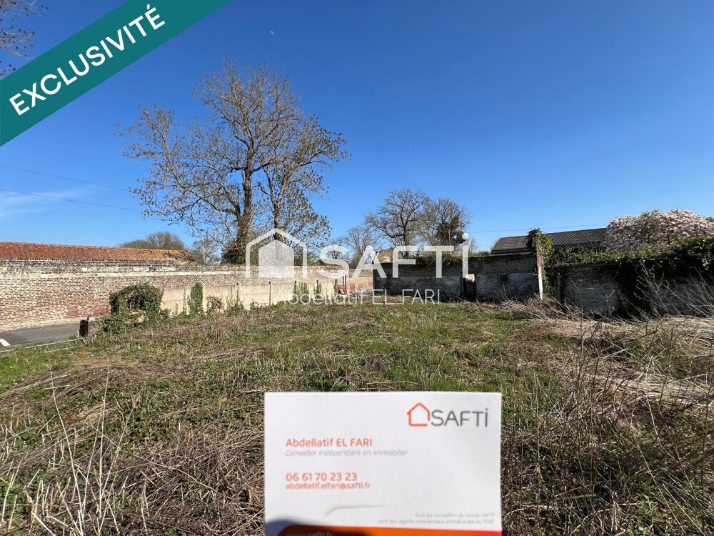 Vente Terrain 26 m de facade - Terrain de 577 m² Gosnay