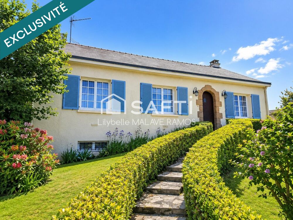 Maison familiale 4 chambres et 1187 m2 de terrain