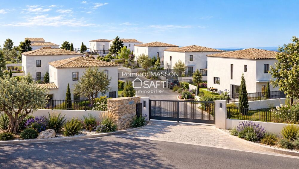 Vente Terrain Carnoules, terrain à bâtir de 609m2 dans un domaine privé de standing Carnoules