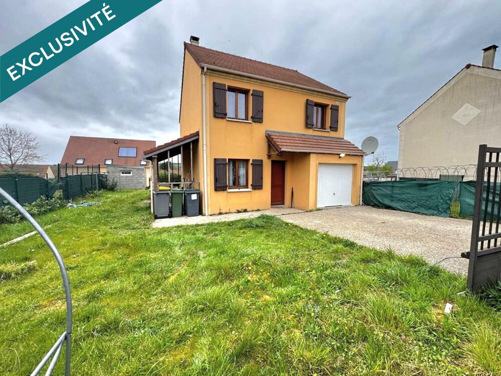 Vente Maison Maison 92 m2 - 3 chambres- 412 m2 terrain- garage-  Freneuse 78840 Freneuse