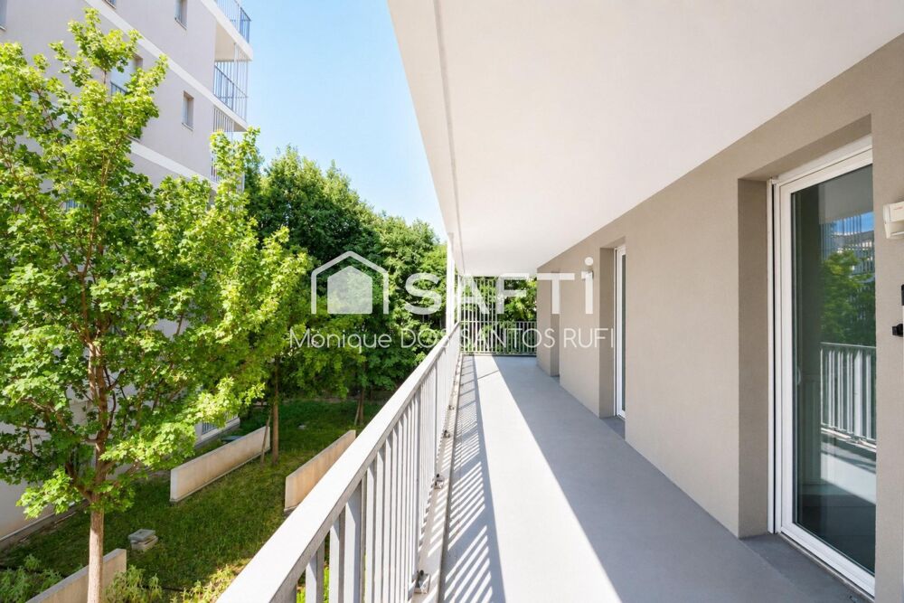 Coup de coeur  Un T3 lumineux prolongé par 42 m² de terrasse