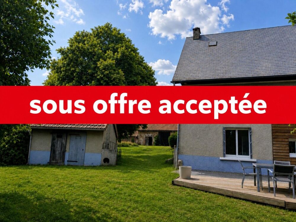Maison avec grange, dépendances et grand terrain