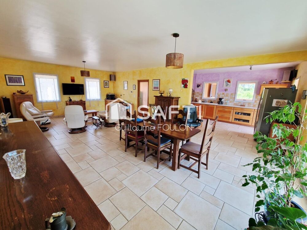 Maison de plain-pied de 150m²
