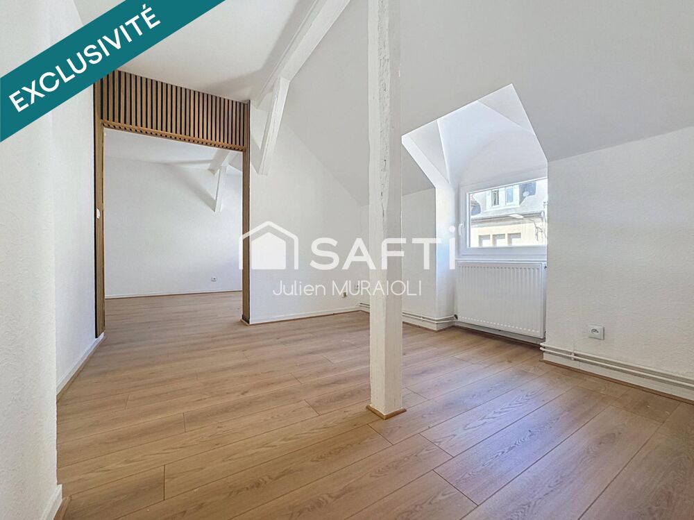 Appartement rénové - 3 pièces - 59m2 (70m2 au sol)