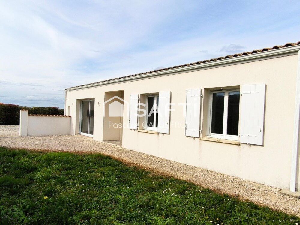 MAISON DE PLAIN-PIED AVEC JARDIN, ENVIRONNEMENT CAMPAGNE !