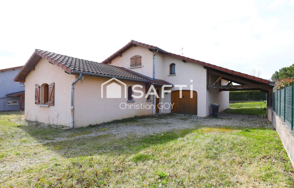 38300 - BOURGOIN JALLIEU - MAISON 160 M² HABITABLE - 4/5 CHAMBRES - 1025 M² TERRAIN