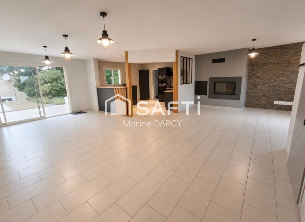 Maison familiale avec piscine et sous-sol XXL à Saïx !
