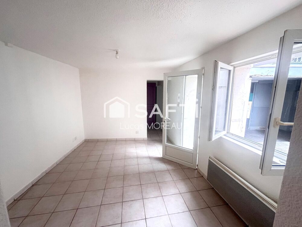Appartement T2 rénové en RDC sur cour
