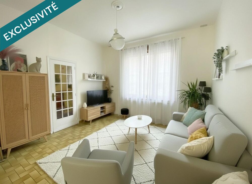Maison lumineuse avec 3 chambres et une cour intérieure