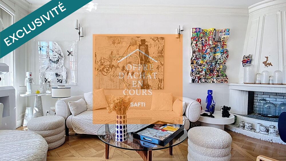 Duplex dexception avec terrasses à Alfortville