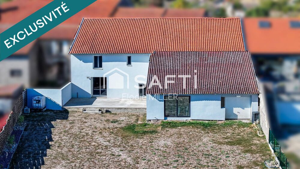 Vente Maison Maison de caractère 203 m² avec grange de 173 m² et jardin Gerbecourt-et-haplemont