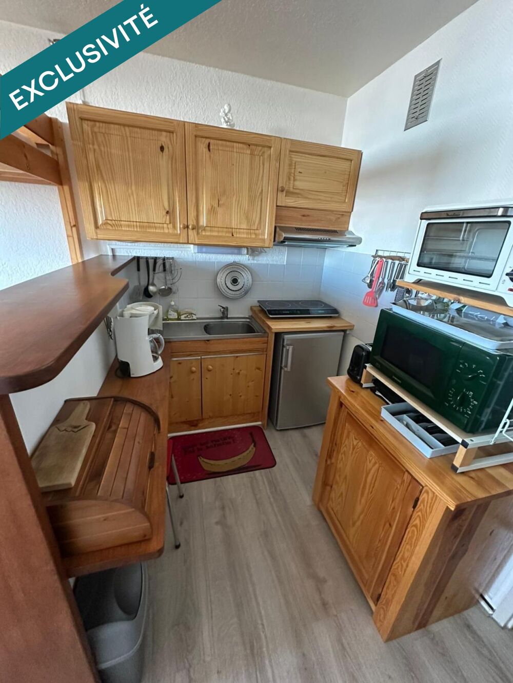 Appartement 20m2 avec local a ski et cellier