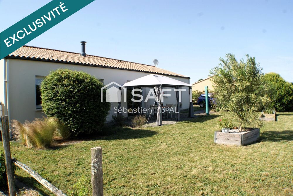 Maison plain pied trois chambes et terrain