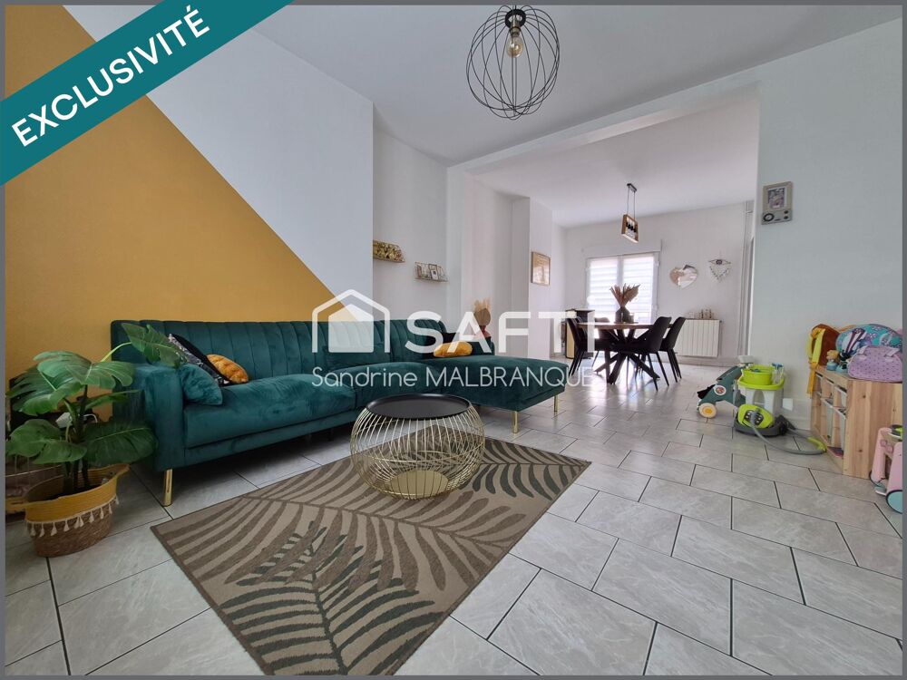 Secteur ,4 chambres , maison lumineuse