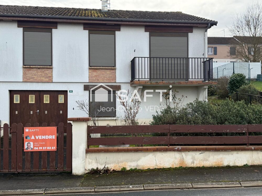 Maison sur sous sol, garage