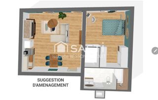  Appartement � vendre 2 pi�ces 50 m�