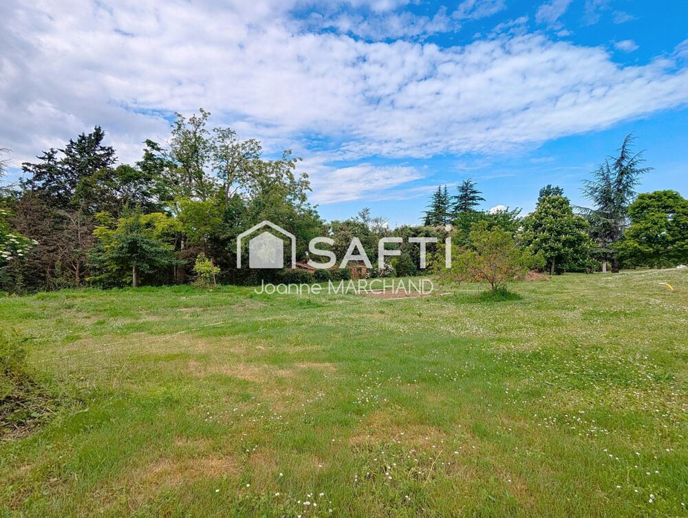 Vente Terrain Proche Vieille Toulouse, très jolie parcelle de 1186m² Pechbusque