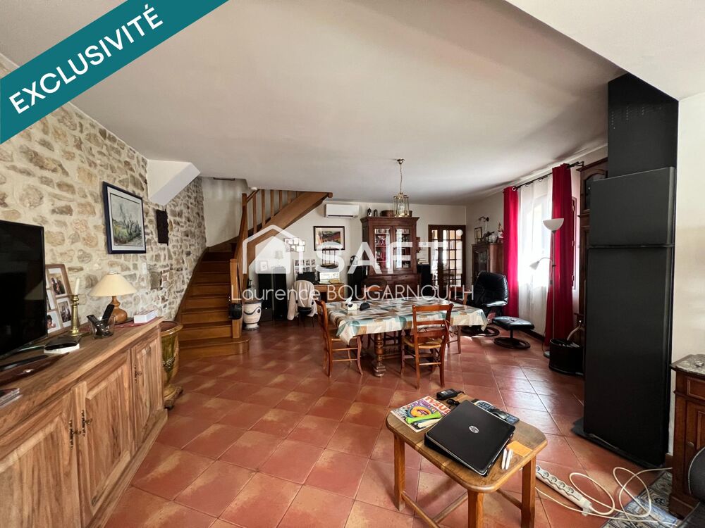Maison et Appartement 184m² avec cour intérieure