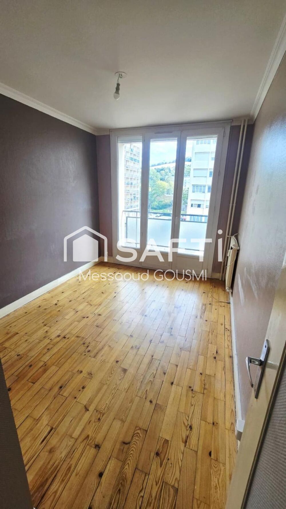 Vente Appartement T3 – 55,55 m² – 2 balcons – 2ème étage avec Ascenseur – Cave Saint-etienne