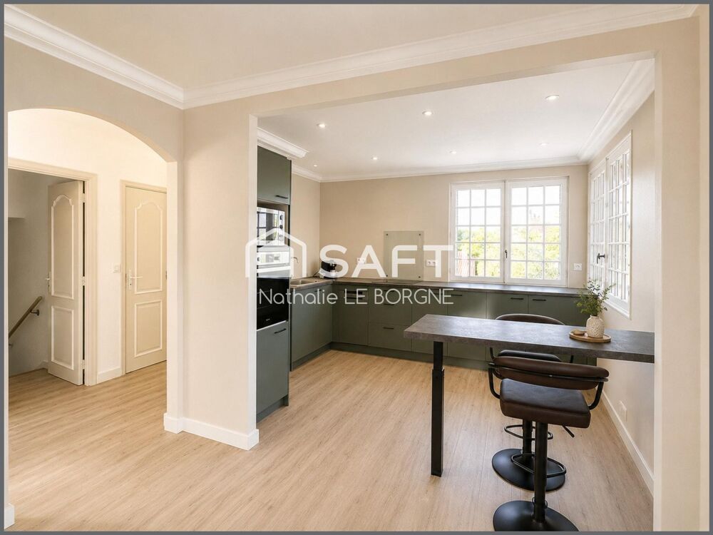 Très bel appartement avec jardin et garage