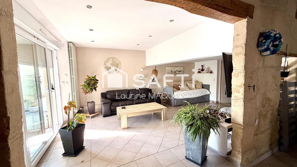 Maison en pierre vendu avec un appartement loué
