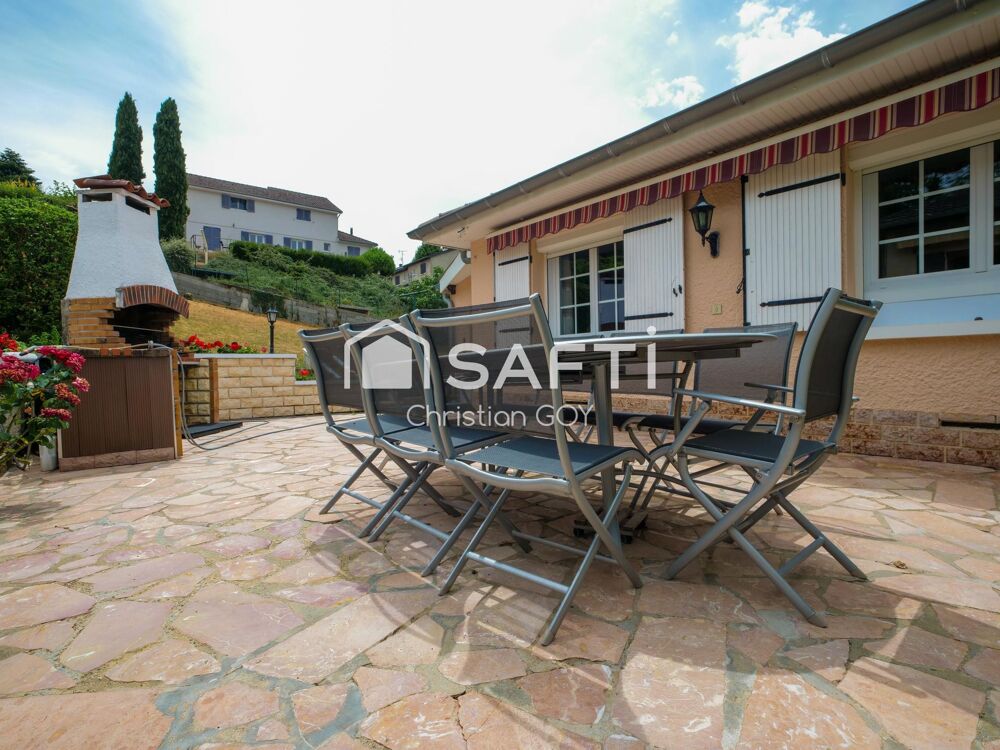 - 69720 - St BONNET DE MURE - 135 M² HABITABLE - 4 CHAMBRES - CENTRE VILLE A PIED -