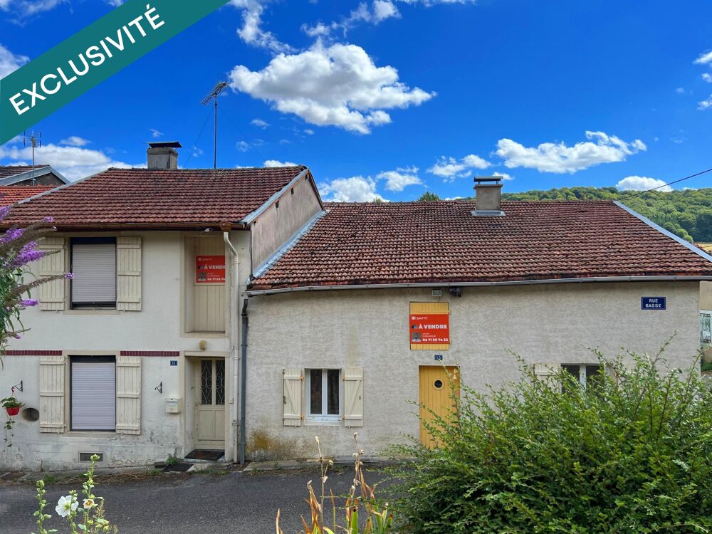 Lot de deux maisons remplies de potentiel