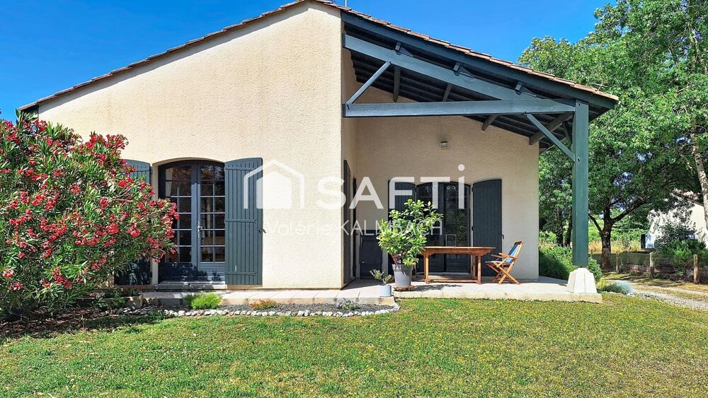 Maison 4 chambres - garage - Jardin arboré