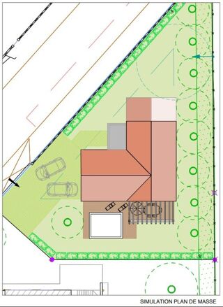  Terrain � vendre 650 m�