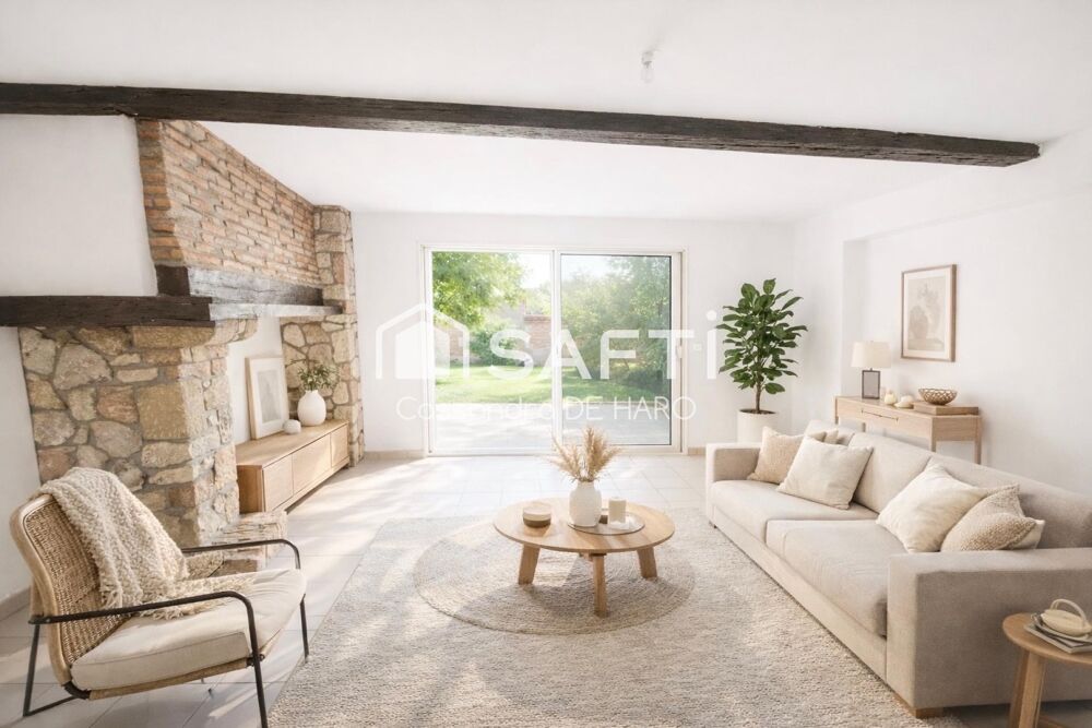 Maison de ville en duplex avec sous-sol aménagé  Centre historique de Muret