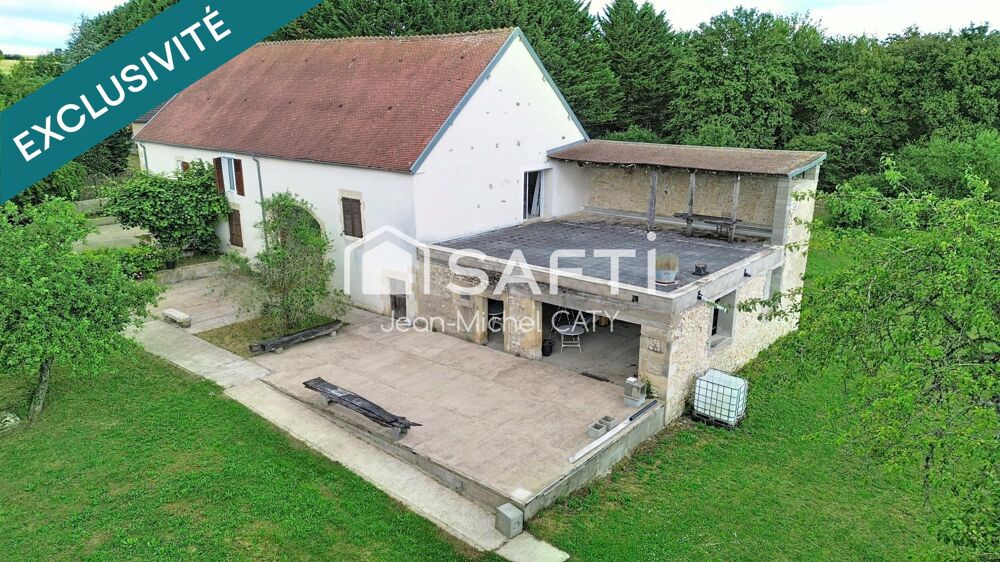 St Loup des Bois, magnifique longère de 198 m² sur 11515 m² de terrain.