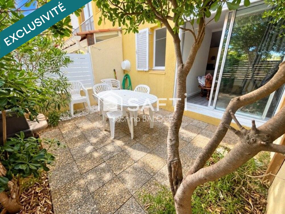 Appartement en rez-de-jardin avec belle terrasse