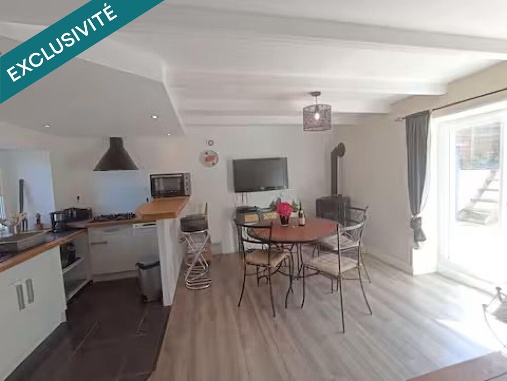 Charmante maison de ville rénovée avec terrasse, jardin paysagé  Coeur de Taulé