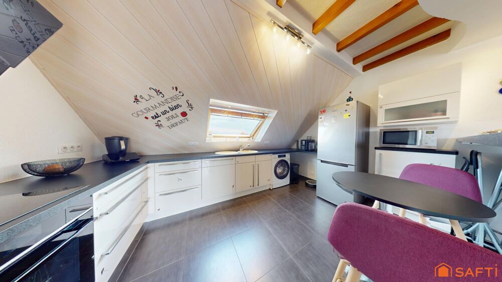 Vente Appartement Dernier étage, balcon exposé sud-est, garage et climatisation... Ce bien a tout pour séduire ! Rixheim