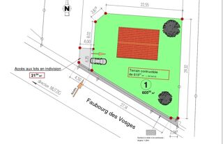  Terrain � vendre 615 m�