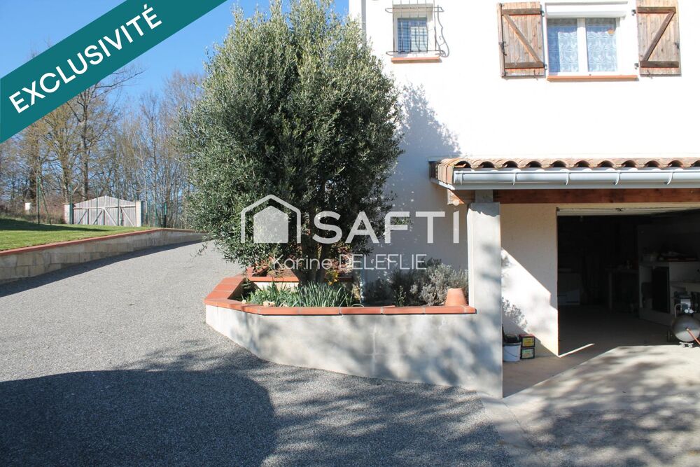Vente Maison Villa 90m2 sur un terrain arboré de 2500m2 L' isle-en-dodon