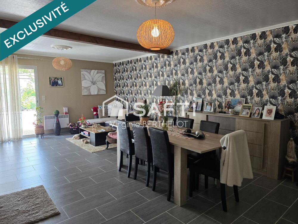 PAVILLON PLAIN PIED / 3 CHAMBRES / 1 BUREAU / GARAGE/ DEPENDANCES /TERRAIN A NIORT !