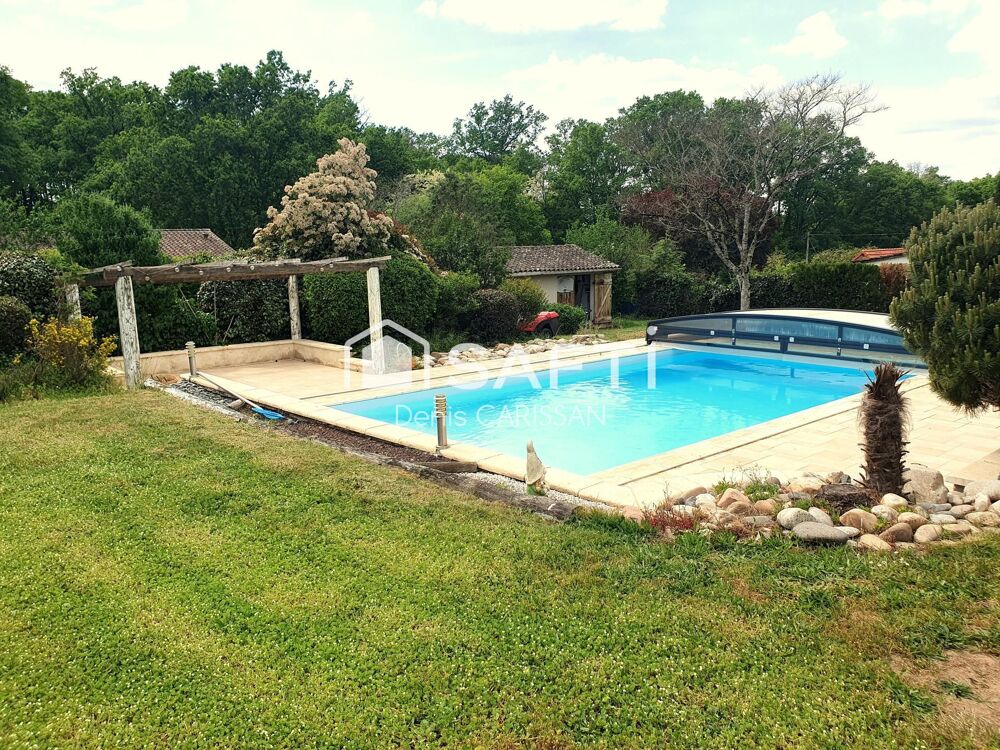 Vente Maison Maison 7 pièces plain-pied + piscine + garage + carport La force