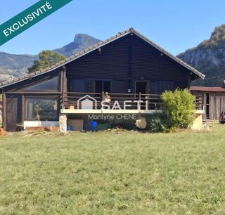 Vente Maison Chalet bois en rondin de type fuste de 67m² Saint-christophe-sur-guiers