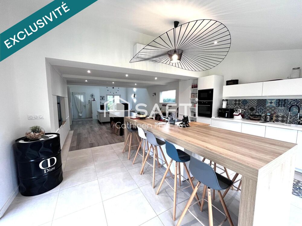 Maison moderne 135 m² environ grand terrain, calme et confort