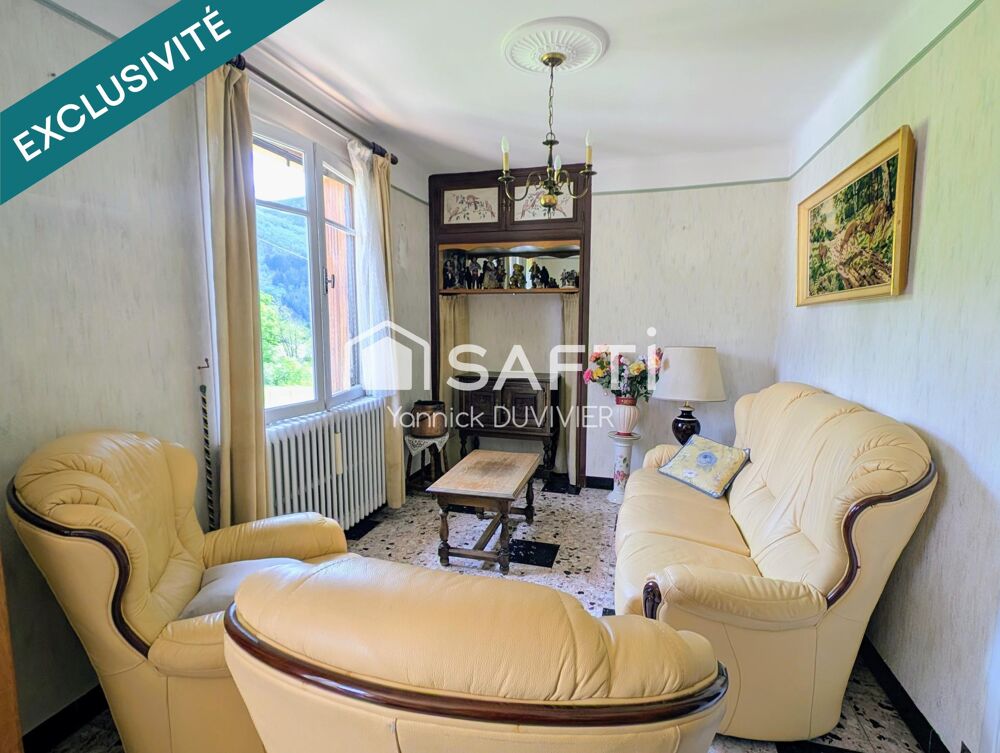 Thueyts  Maison avec vue panoramique et fort potentiel