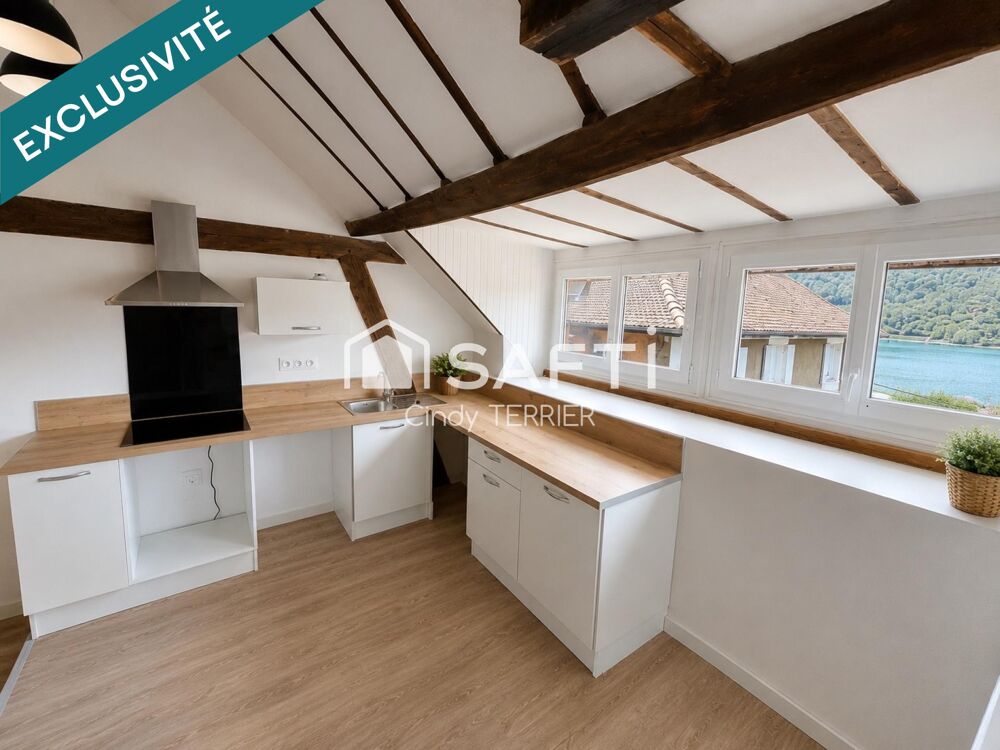 Vente Appartement CHARAVINES – APPARTEMENT AVEC VUE LAC – 57,63 M² HABITABLES / 85,86 M² AU SOL Charavines