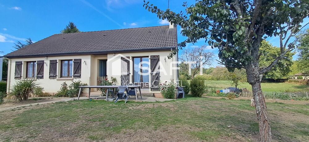 pavillon de plain-pied 3 chambres sous-sol complet