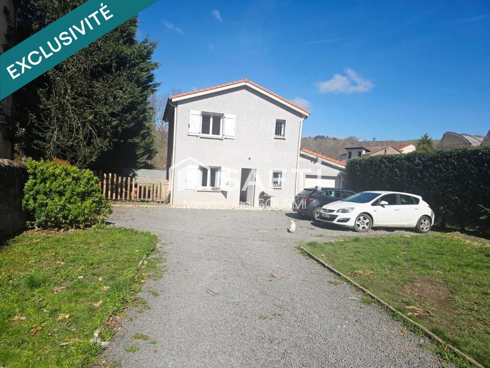 LA RICAMARIE  Maison récente 99 m²  Terrain plat 747 m²  Garage  Aucun travaux