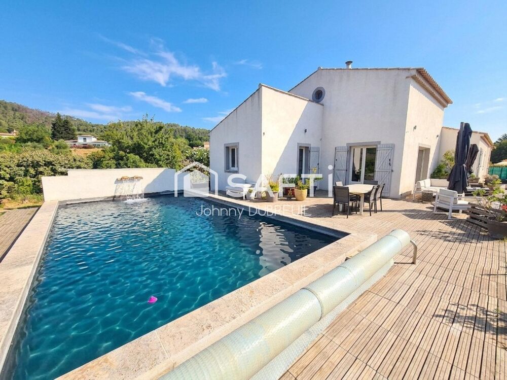 MISON DE PLAIN-PIED 168 m²  5 CHAMBRES  PISCINE  TERRAIN 1 200 m²