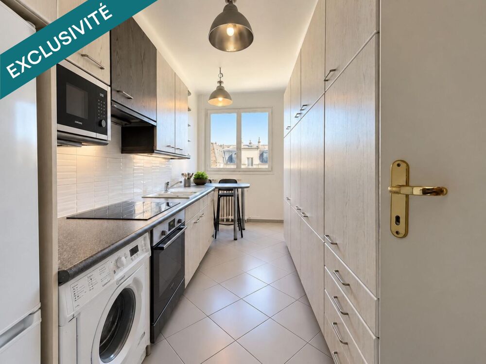 Vente Appartement Paris 16 ème - Superbe 88 m² traversant et lumineux Paris 16