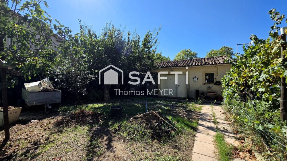maison de 90m² sur 306m² de terrain avec garage