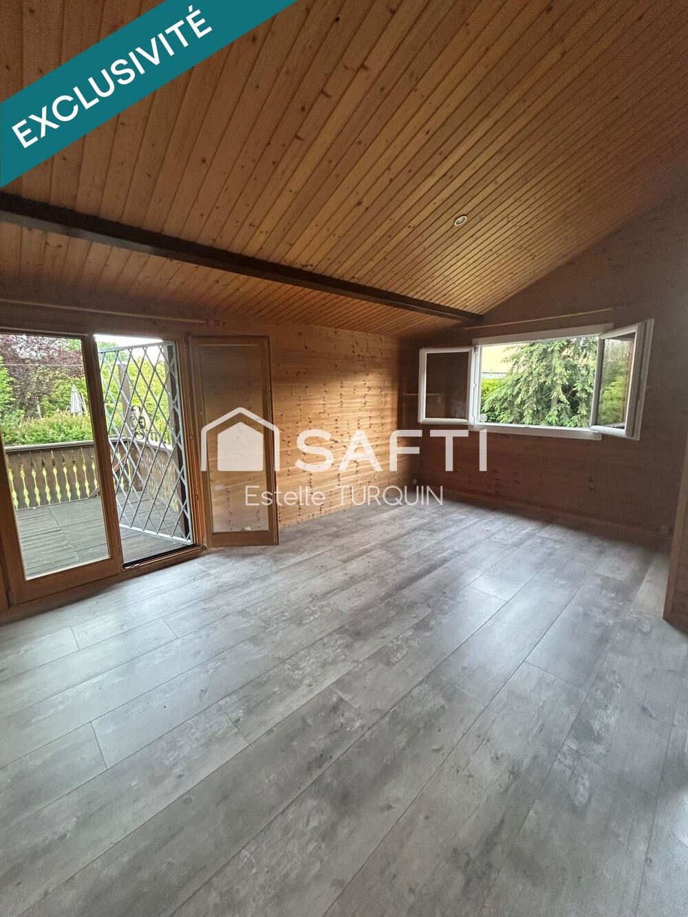 Bien rare à la vente - chalet bois proche étang de Hirbach